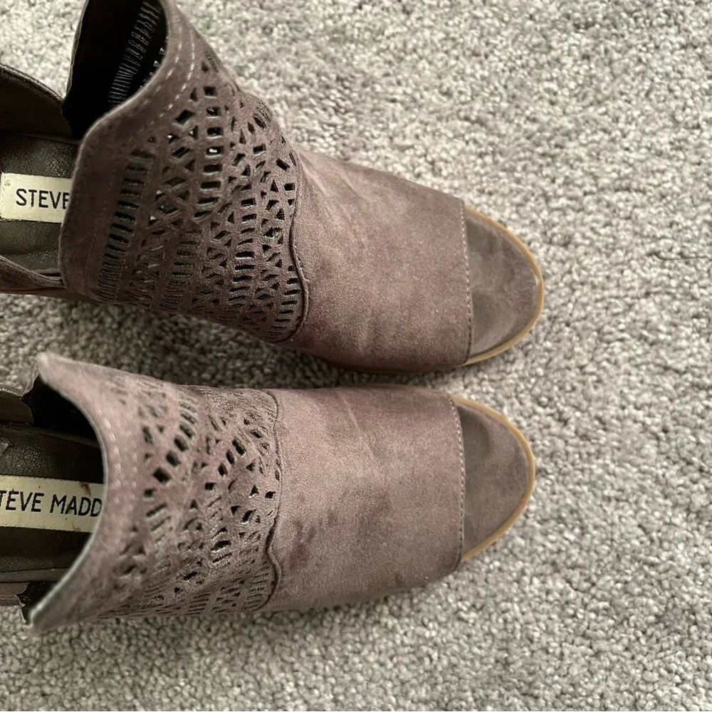 Suede Booties Steve Madden - Picture 4 of 7